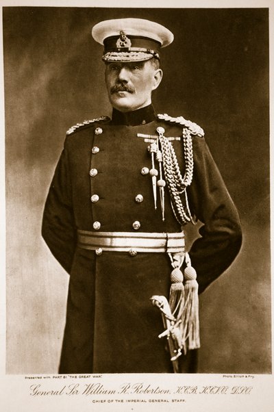 General Sir William R. Robertson, K.C.B., K.C.V.O., D.I.O., 1914-19 de Elliott und Fry Studio